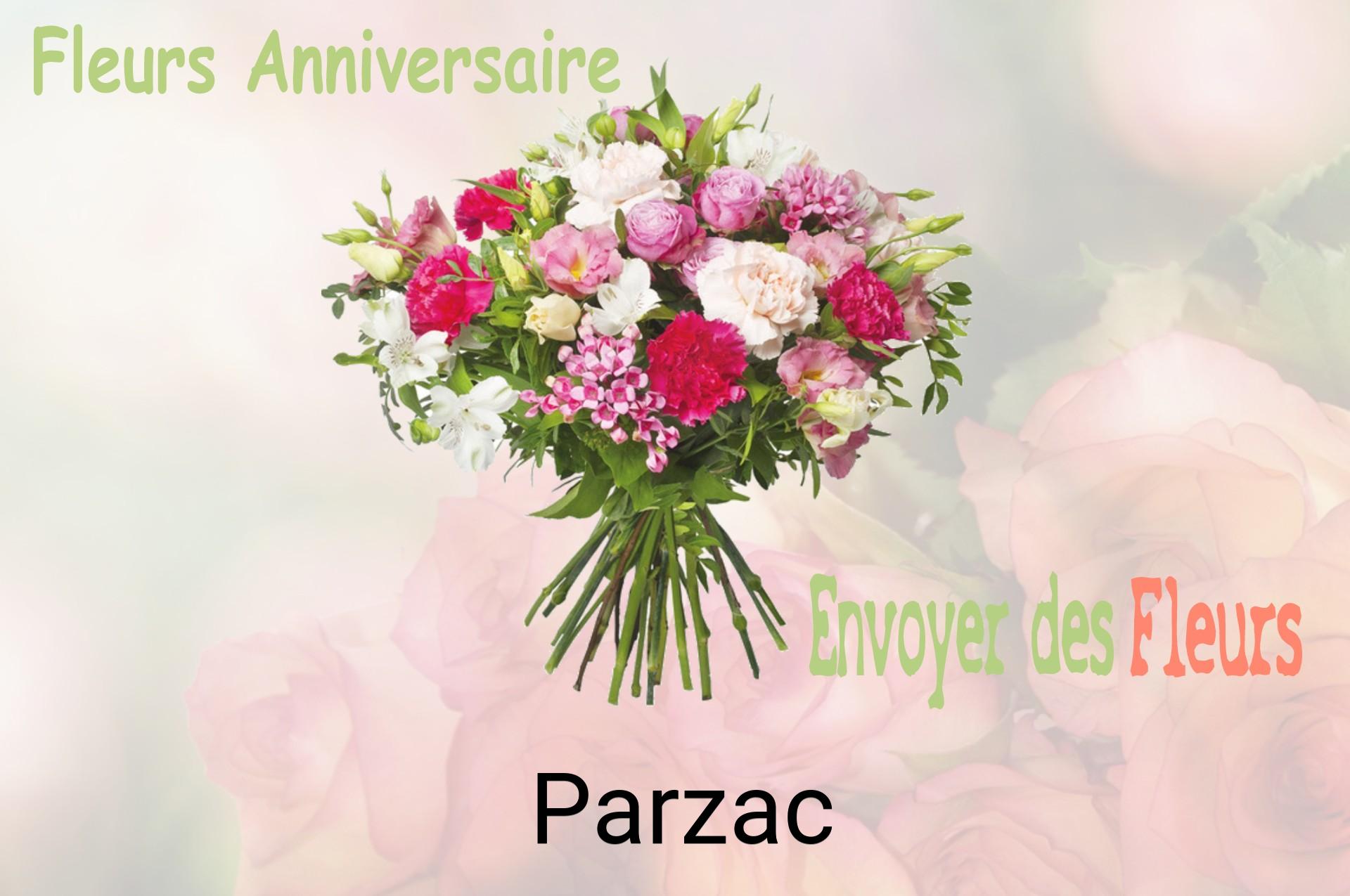 Bouquet de fleurs d’anniversaire livré à Parzac